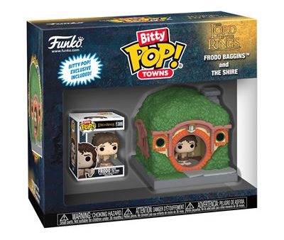 Funko Bitty Pop! Town The Lord of the Rings: Frodo with The Shire Fashion