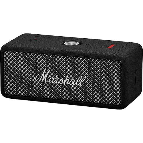 Coluna Portátil Bluetooth Marshall Emberton II - Preto | Bronze Supply