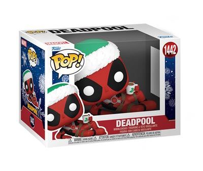 Funko Pop! Figura de Vinyl com Cabeça Oscilante Marvel Holiday: Deadpool - 1442 Hot on Sale