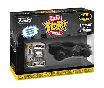 Funko Bitty Pop! Rids DC Comics: Batman with Batmobile For Cheap