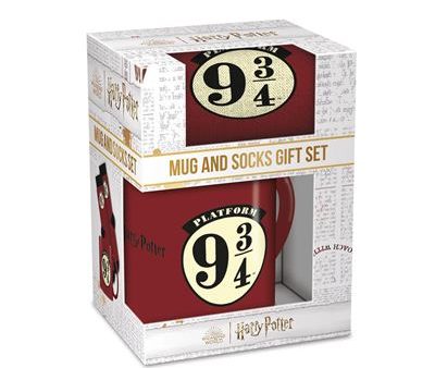 Gift Set Harry Potter Plataform 9 3 4 - Pack Caneca e Meias - Pyramid International Online now