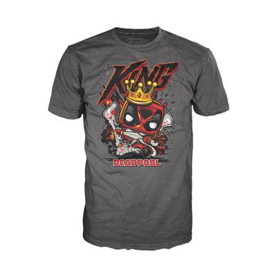 T-Shirt Funko Pop! Marvel Deadpool: King Deadpool - T-Shirt Tamanho M Supply