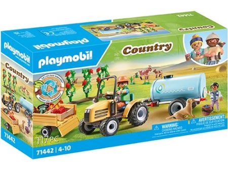 Playmobil Country 71442 - Trator com Trailer e Cisterna Online Sale