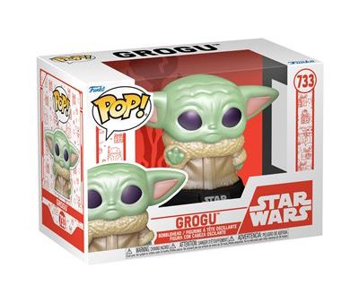 Funko Pop! Figura de Vinyl  com Cabeça Oscilante Star Wars Holiday: Grogu - 733 Online now