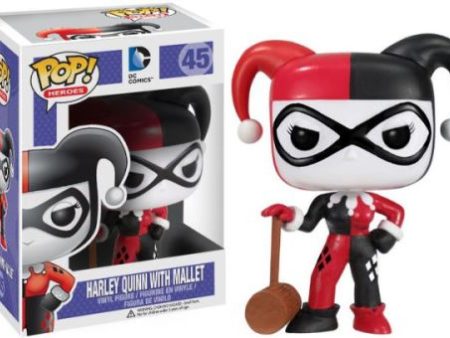 Funko Pop! Heroes Figura de Vinyl DC Comics: Harley Quinn with Mallet - 45 Discount