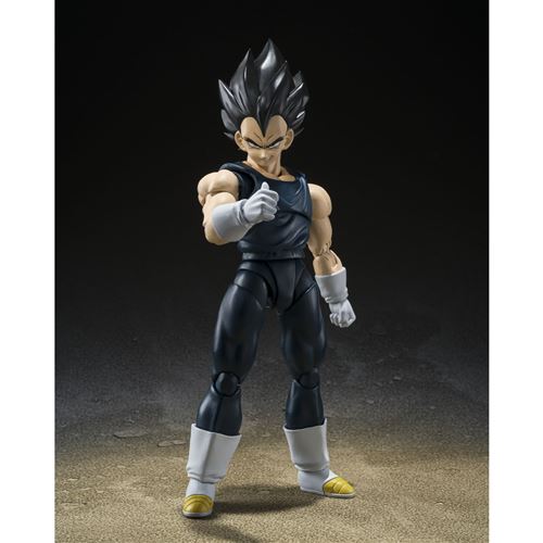 Figura Dragon Ball Z: Vegeta Super Hero 14cm - Tamashii Supply