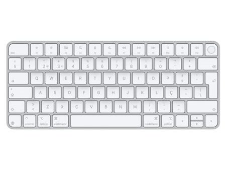 Teclado Apple Magic Keyboard com Touch ID 2024 - Layout PT - Branco Hot on Sale