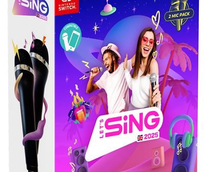 Let s Sing 2025 + 2 Microfones - Nintendo Switch For Cheap