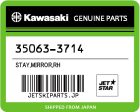 Kawasaki OEM STAY,MIRROR,RH New #35063-3714 Online Sale