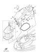 1200XLLTD 99 OEM (ENGINE-HATCH-2) HINGE ASSY. Used with defect [Y6773-11] For Discount