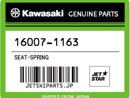 Kawasaki OEM SEAT-SPRING New #16007-1163 Supply