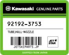 Kawasaki OEM TUBE,HULL-NOZZLE New #92192-3753 For Cheap