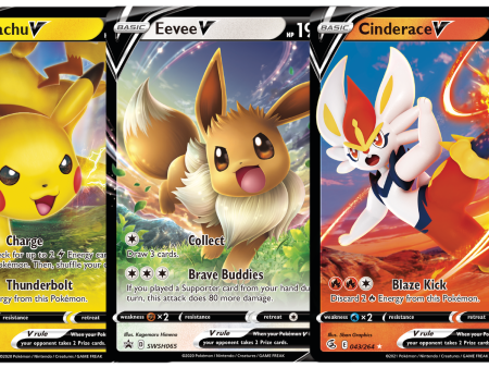 PTCGL Code: Battle Academy 2022 Promo - Pikachu Cinderace Eevee Cheap